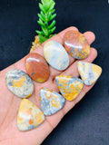 Maligano Jasper Cabochon • Code #B19- B26 • AAA Quality • Natural Maligano Jasper Cabs