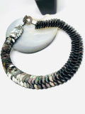 Black MOP Shell Pearl Necklace - 10 mm Size - Code #A6- AAA Quality- Length 18'' - Shell Coin Pearl - Shell Pearl Necklace