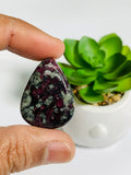 Eudialyte Cabochon • Code A55- A60 • AAA Quality • Natural Eudialyte Cabs • Eudialyte pendant