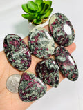 Eudialyte Cabochon • Code A79- A84 • AAA Quality • Natural Eudialyte Cabs • Eudialyte pendant