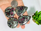 Eudialyte Cabochon • Code A90- A93 • AAA Quality • Natural Eudialyte Cabs • Eudialyte pendant