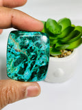 Malachite Cabochon • Code A9- A10 • Azurite Cabochon • Chrysocolla Cabochon • Natural Big Size Malachite Azurite Chrysocolla Cabs