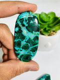 Malachite Cabochon • Code A17- A18 • Azurite Cabochon • Chrysocolla Cabochon • Natural Big Size Malachite Azurite Chrysocolla Cabs