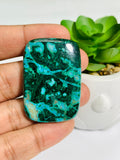 Malachite Cabochon • Code A19- A20 • Azurite Cabochon • Chrysocolla Cabochon • Natural Big Size Malachite Azurite Chrysocolla Cabs