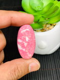 Thulite Cabochon • Code A1- A8 • AAA Quality • Natural Thulite Cabs • Thulite Pendant
