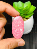 Thulite Cabochon • Code A9-A14 • AAA Quality • Natural Thulite Cabs • Thulite Pendant