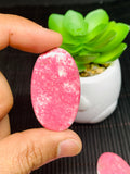 Thulite Cabochon • Code A31- A36 • AAA Quality • Natural Thulite Cabs • Thulite Pendant