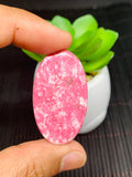 Thulite Cabochon • Code A31- A36 • AAA Quality • Natural Thulite Cabs • Thulite Pendant