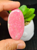 Thulite Cabochon • Code A31- A36 • AAA Quality • Natural Thulite Cabs • Thulite Pendant