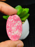 Thulite Cabochon • Code A31- A36 • AAA Quality • Natural Thulite Cabs • Thulite Pendant