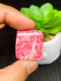 Thulite Cabochon • Code A41A/ A42A/ A43- A48 • AAA Quality • Natural Thulite Cabs • Thulite Pendant