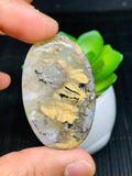 Dendritic Tiger Agate Cabochon • Code A17- A20 • AAA Quality • Natural Tiger Dendritic Agate Cabs • TIger Dendritic Agate Pendant