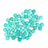 8MM Turquoise Natural Turquoise Cabs- Quality AAA- gemstone cabs Pack of 2 pc 100% natural turquoise- Turquoise Round Cabochon, origin Chile