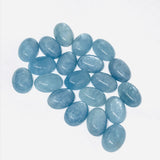 Aquamarine 10X12 MM Cabochon Pack of 2 Pcs - AAA Quality cabs- Natural Aquamarine Cabs