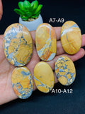 Maligano Jasper Cabochon • Code #A7-A12 • AAA Quality • Natural Maligano Jasper Cabs