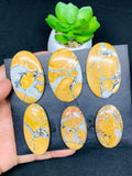 Maligano Jasper Cabochon • Code #A47- A52 • AAA Quality • Natural Maligano Jasper Cabs