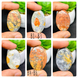 Maligano Jasper Cabochon • Code #B1- B6 • AAA Quality • Natural Maligano Jasper Cabs