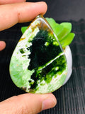 Chrome Chalcedony Cabochon • Code A4- A6 • AAA Quality • Natural Chrome Chalcedony Cabs • Chlacedony pendant