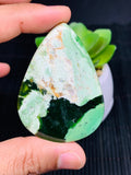 Chrome Chalcedony Cabochon • Code A4- A6 • AAA Quality • Natural Chrome Chalcedony Cabs • Chlacedony pendant