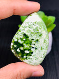 Chrome Chalcedony Cabochon • Code A10- A13 • AAA Quality • Natural Chrome Chalcedony Cabs • Chlacedony pendant