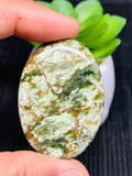 Chrome Chalcedony Cabochon • Code A30- A32 • AAA Quality • Natural Chrome Chalcedony Cabs • Chalcedony pendant
