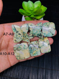 Mariposite Cabochon • Code A7- A12 • AAA Quality • Natural Mariposite Cabs • Mariposite Pendant