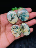 Mariposite Cabochon • Code A47- A50 • AAA Quality • Natural Mariposite Cabs • Mariposite Pendant