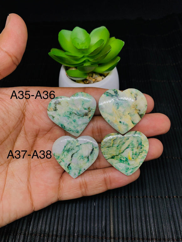 Mariposite Cabochon •  Code A35- A38 • AAA Quality •  Natural Mariposite  Cabs • Mariposite Pendant