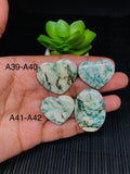 Mariposite Cabochon •  Code A39- A42 • AAA Quality •  Natural Mariposite  Cabs • Mariposite Pendant