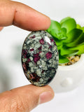 Eudialyte Cabochon • Code A13- A18 • AAA Quality • Natural Eudialyte Cabs • Eudialyte pendant