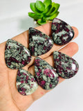 Eudialyte Cabochon • Code A55- A60 • AAA Quality • Natural Eudialyte Cabs • Eudialyte pendant