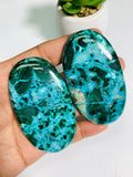 Malachite Cabochon • Code A29 - A30 • Azurite Cabochon • Chrysocolla Cabochon • Natural Big Size Malachite Azurite Chrysocolla Cabs