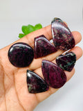 Eudialyte Cabochon • Code B21- B26 • AAAA Quality • Natural Eudialyte Cabs • Eudialyte pendant
