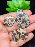 Astrolite Cabochon • Code A22- A25 • AAA Quality • Natural Astrolite Cabs • Astrolite Pendant • From Indonesia •  Perfect for Jewelry Making