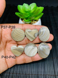 Polish Flite Cabochon • Code P37- P42 • AAA Quality • Natural Polish Flite Cabs • Polish Flite Pendant