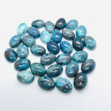 Chrysocolla Cabochon 13X18mm Size - Pack of 1 Pcs - AAA Quality - Natural chrysocolla cabs - Chrysocolla Oval Cabochon