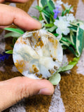 Dendritic Moss Agate Cabochon • Code D1- D2 • AAA Quality • Natural Dendritic Moss Agate Cabs • Moss Agate Pendant