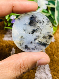 Dendritic Moss Agate Cabochon • Code D3-D4 • AAA Quality •  Natural Dendritic Moss Agate Cabs •  Moss Agate  Pendant