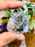 Dendritic Moss Agate Cabochon • Code D15- D18 • AAA Quality •  Natural Dendritic Moss Agate Cabs •  Moss Agate  Pendant