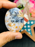 Dendritic Moss Agate Cabochon • Code D29- D30 • AAA Quality •  Natural Dendritic Moss Agate Cabs •  Moss Agate  Pendant