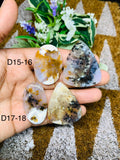 Dendritic Moss Agate Cabochon • Code D15- D18 • AAA Quality •  Natural Dendritic Moss Agate Cabs •  Moss Agate  Pendant