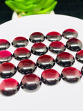 Garnet Cabochon 12 mm size • Garnet Cabs • AAA Quality • Garnet Round Cabs • Garnet Loose Stone