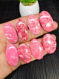 Thulite Cabochon • Code A1- A8 • AAA Quality • Natural Thulite Cabs • Thulite Pendant