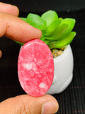 Thulite Cabochon • Code A31- A36 • AAA Quality • Natural Thulite Cabs • Thulite Pendant