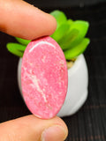 Thulite Cabochon • Code A37- A42 • AAA Quality • Natural Thulite Cabs • Thulite Pendant