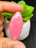Thulite Cabochon • Code A55- A60 • AAA Quality • Natural Thulite Cabs • Thulite Pendant