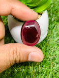 Garnet 25X18mm Cabochons • Big Garnet Cabs • AAA Quality • Garnet Oval Cabochon • Garnet Loose Stone