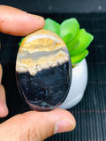 Black Plump Cabochon • Code A9- A12 • AAA Quality • Natural Black Plump Cabs • Black Plump Pendant