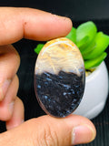 Black Plump Cabochon • Code A17- A20 • AAA Quality • Natural Black Plump Cabs • Black Plump Pendant