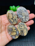 Dendritic Tiger Agate Cabochon • Code A17- A20 • AAA Quality • Natural Tiger Dendritic Agate Cabs • TIger Dendritic Agate Pendant